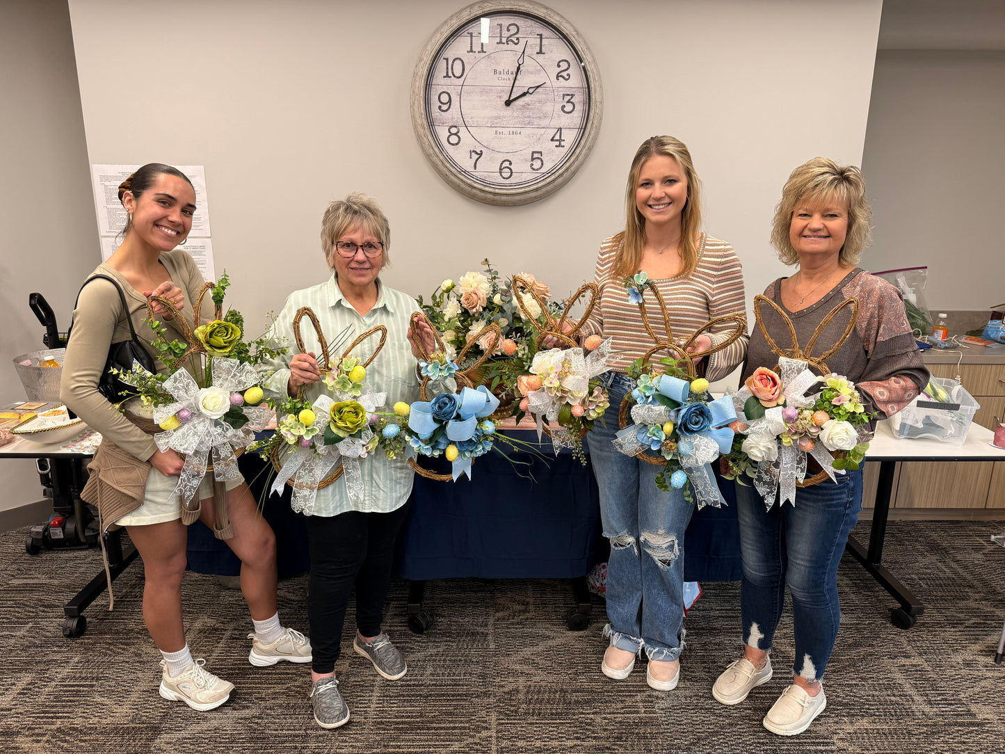 🐰 DIY Bunny Wreath Kit – Limited Edition Spring Craft