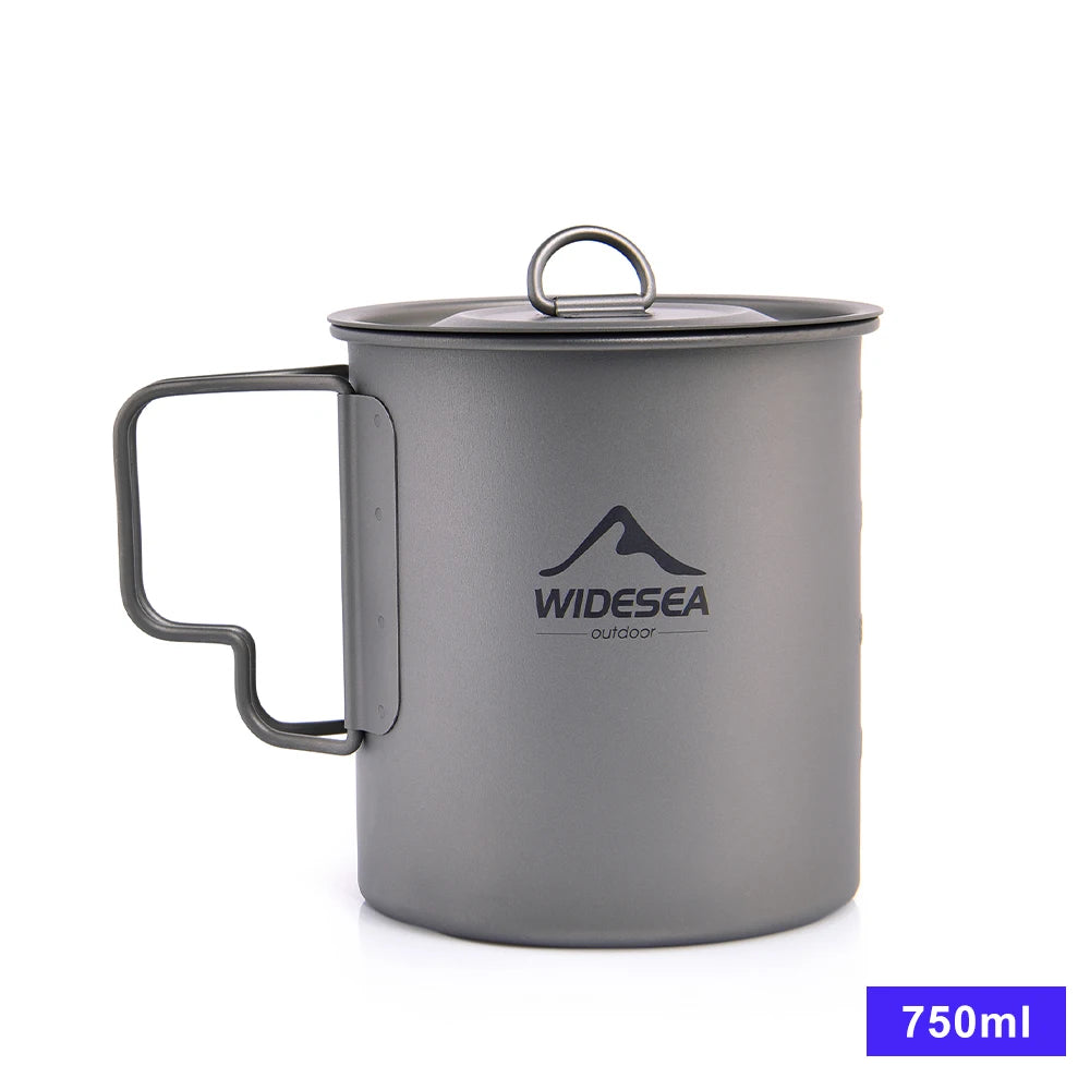 Tourist Tableware Titanium Camping Mug