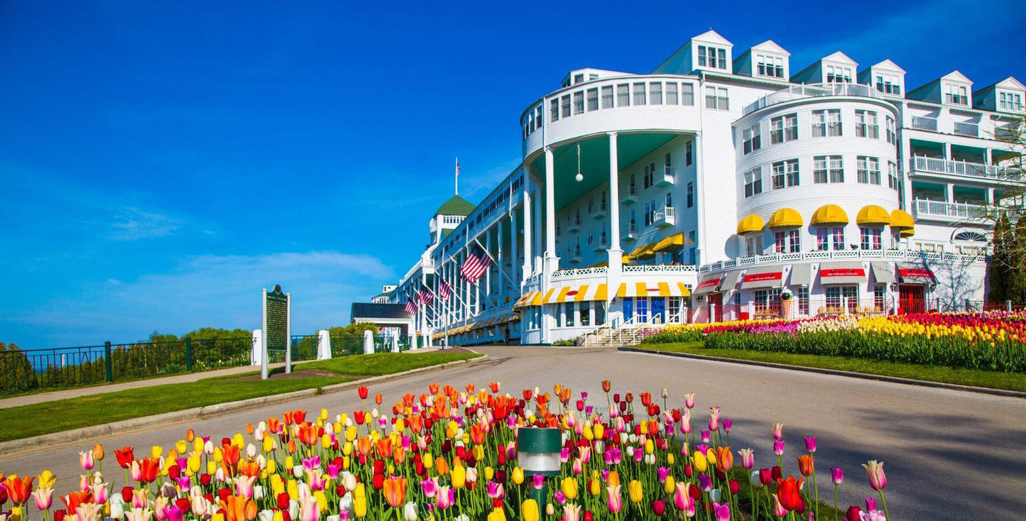 New Departure Locations Added! Mackinac Island (During the Lilac Festival)