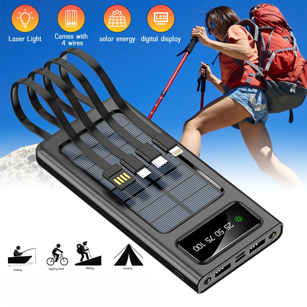 200000mAh Solar Power Bank