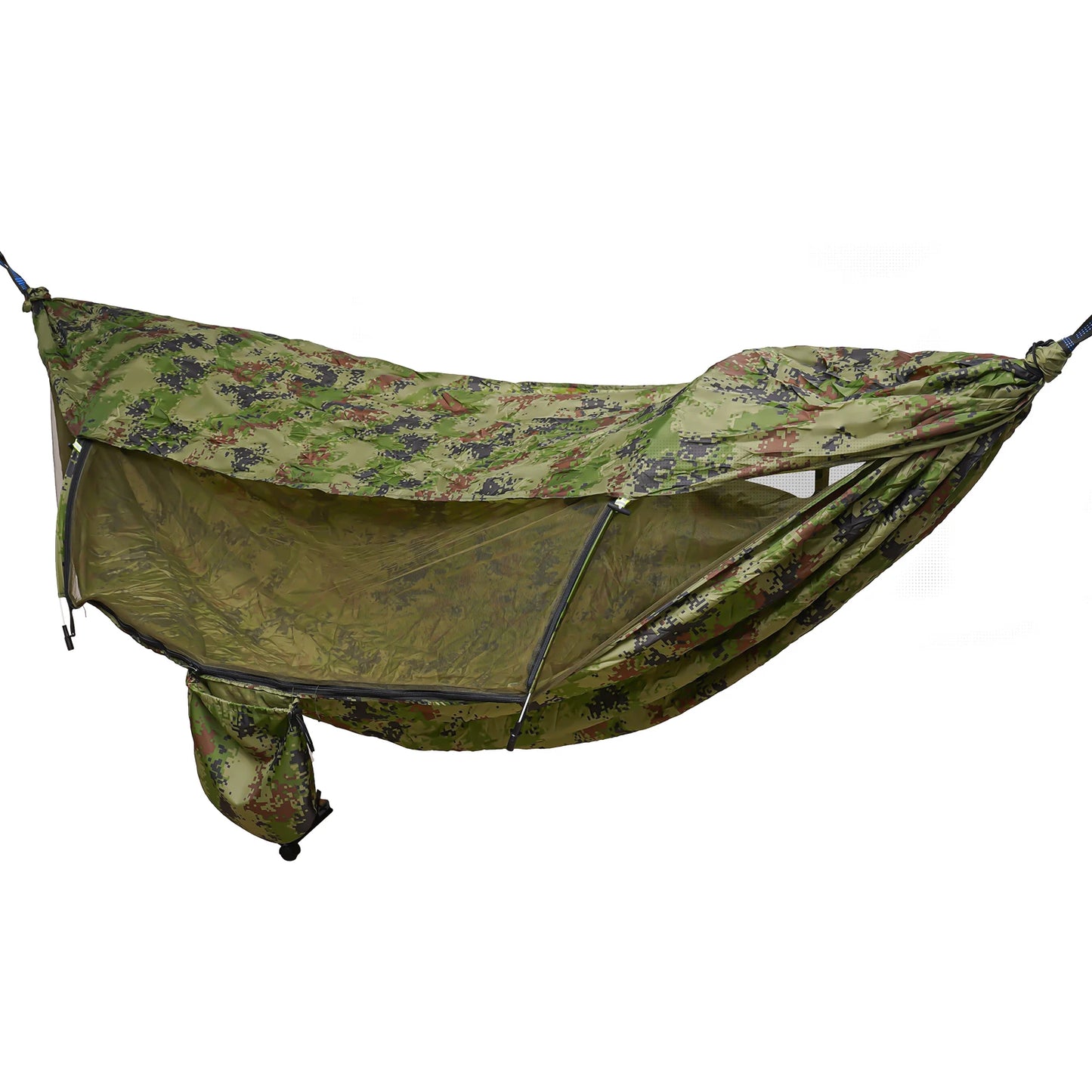 Anti-mosquito & Sun Protection Single Camping Hammock