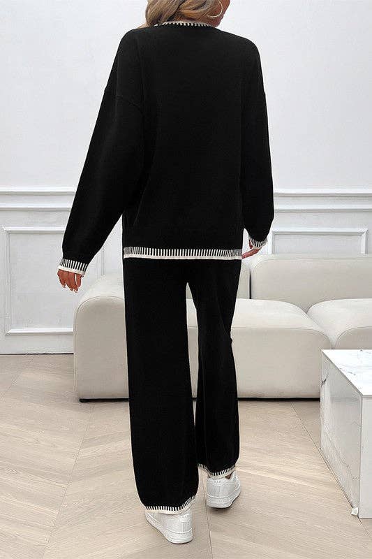 Knit 2 piece Travel set