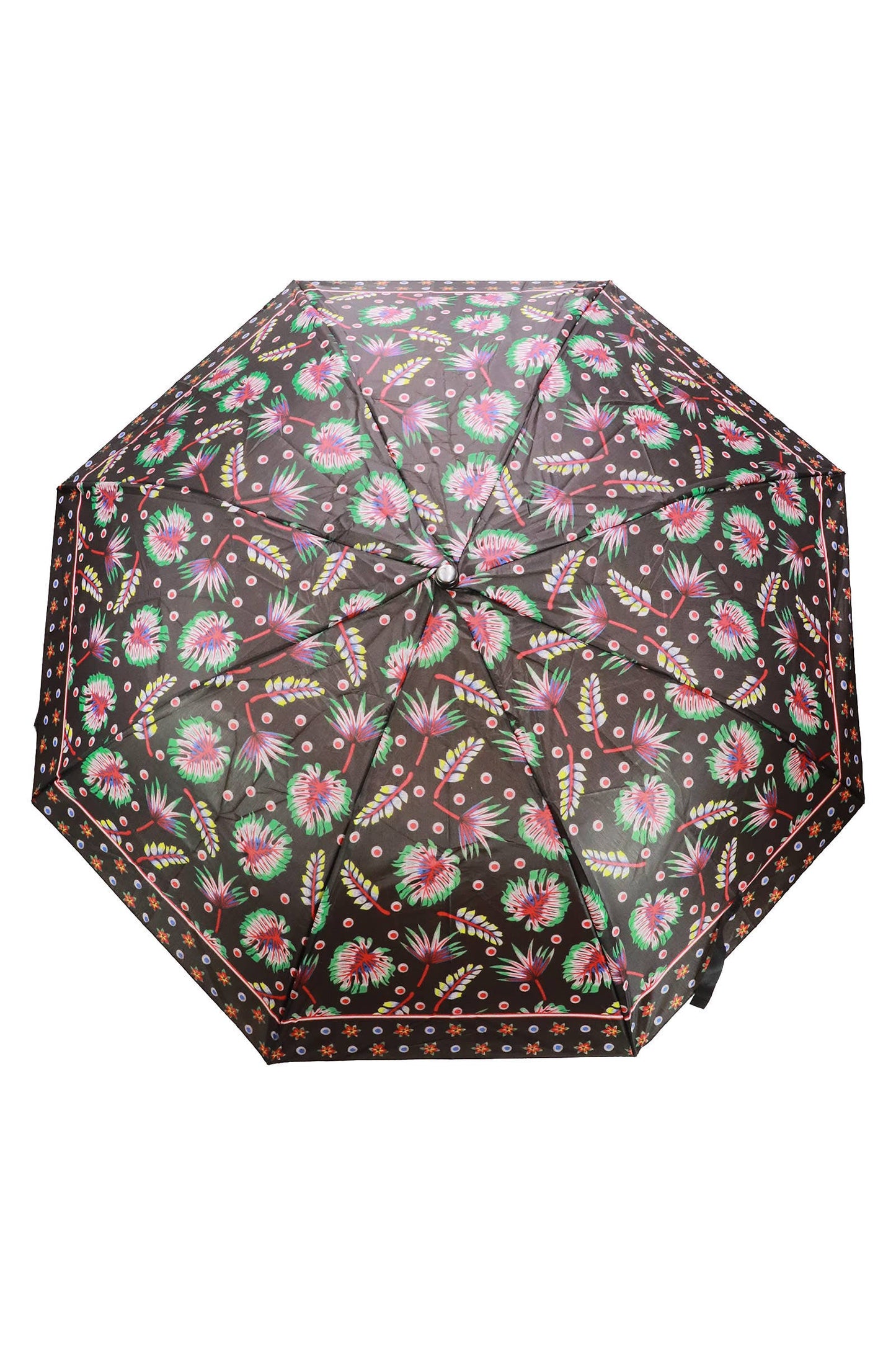 Assorted Floral Auto-Open Compact Umbrella