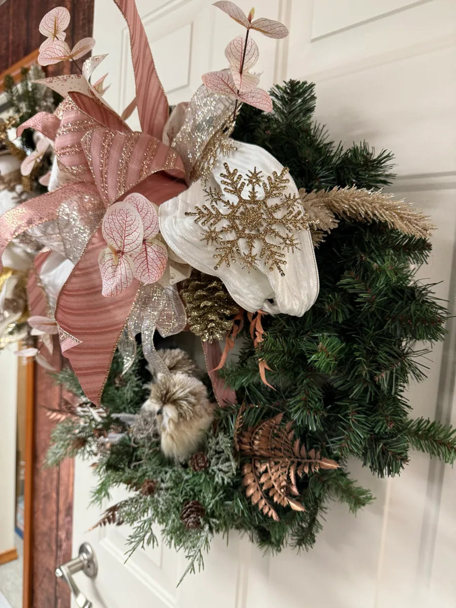 Hoot & Haven Pine Wreath