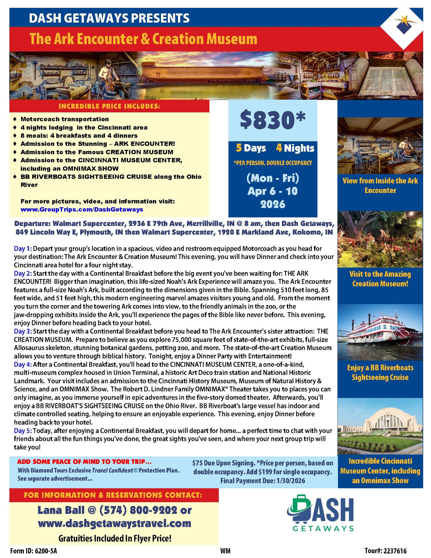 2026 Trip! The Ark Encounter & Creation Museum