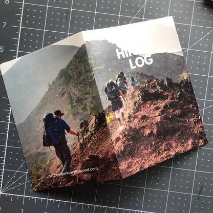 Hiking Log by National Parks and Beyond - Pocket Size