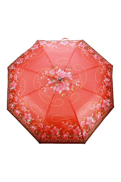 Assorted Floral Auto-Open Compact Umbrella