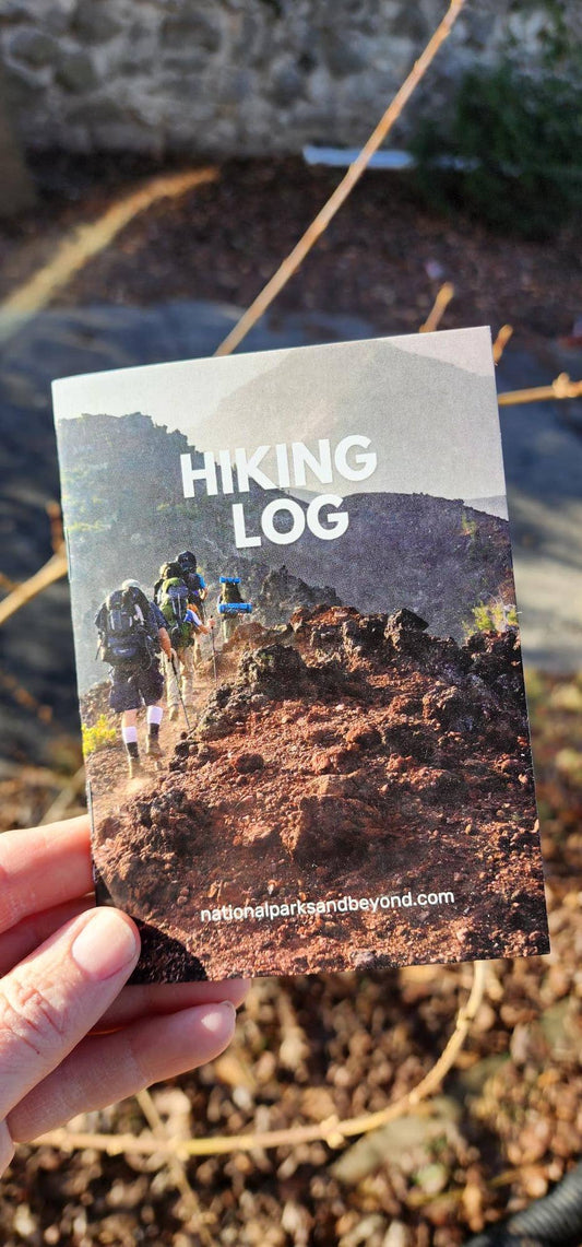 Hiking Log by National Parks and Beyond - Pocket Size