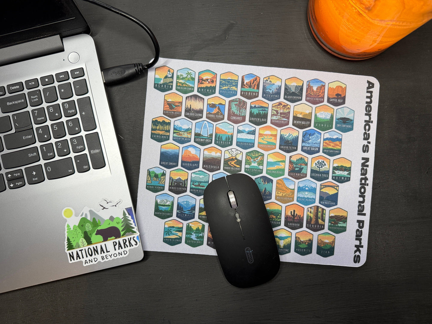National Parks Neoprene Mouse Pad