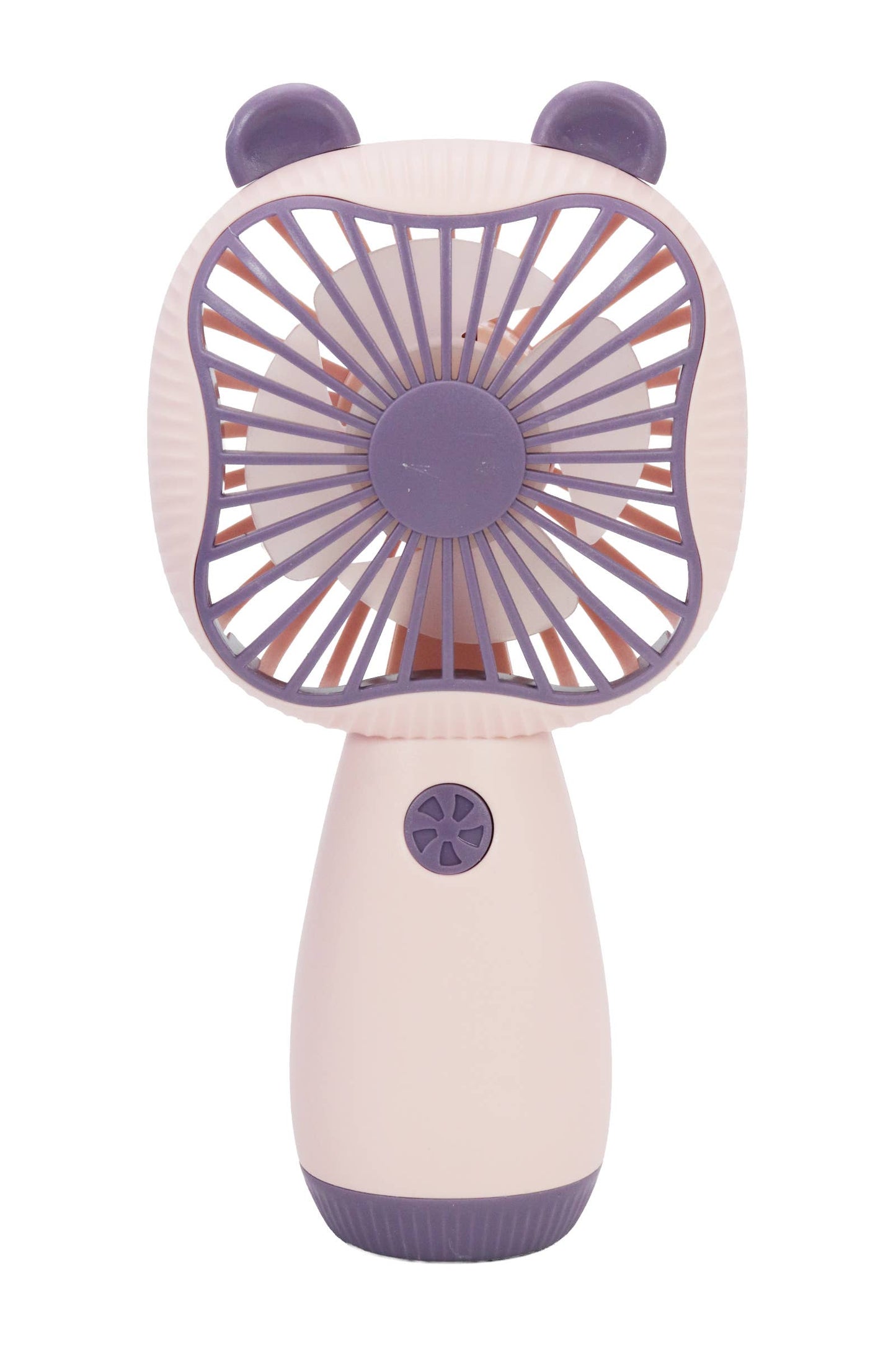 Square Bear Handheld Electric Fan with Display Box