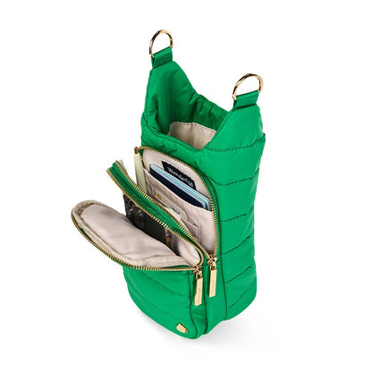 WanderFull® HydroBag® – Original Puffer Water Bottle Bag -  Kelly Green Matte