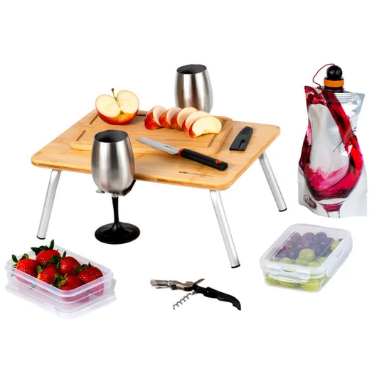 GSI Outdoor Table for 2 Picnic Set (10 pc. set)