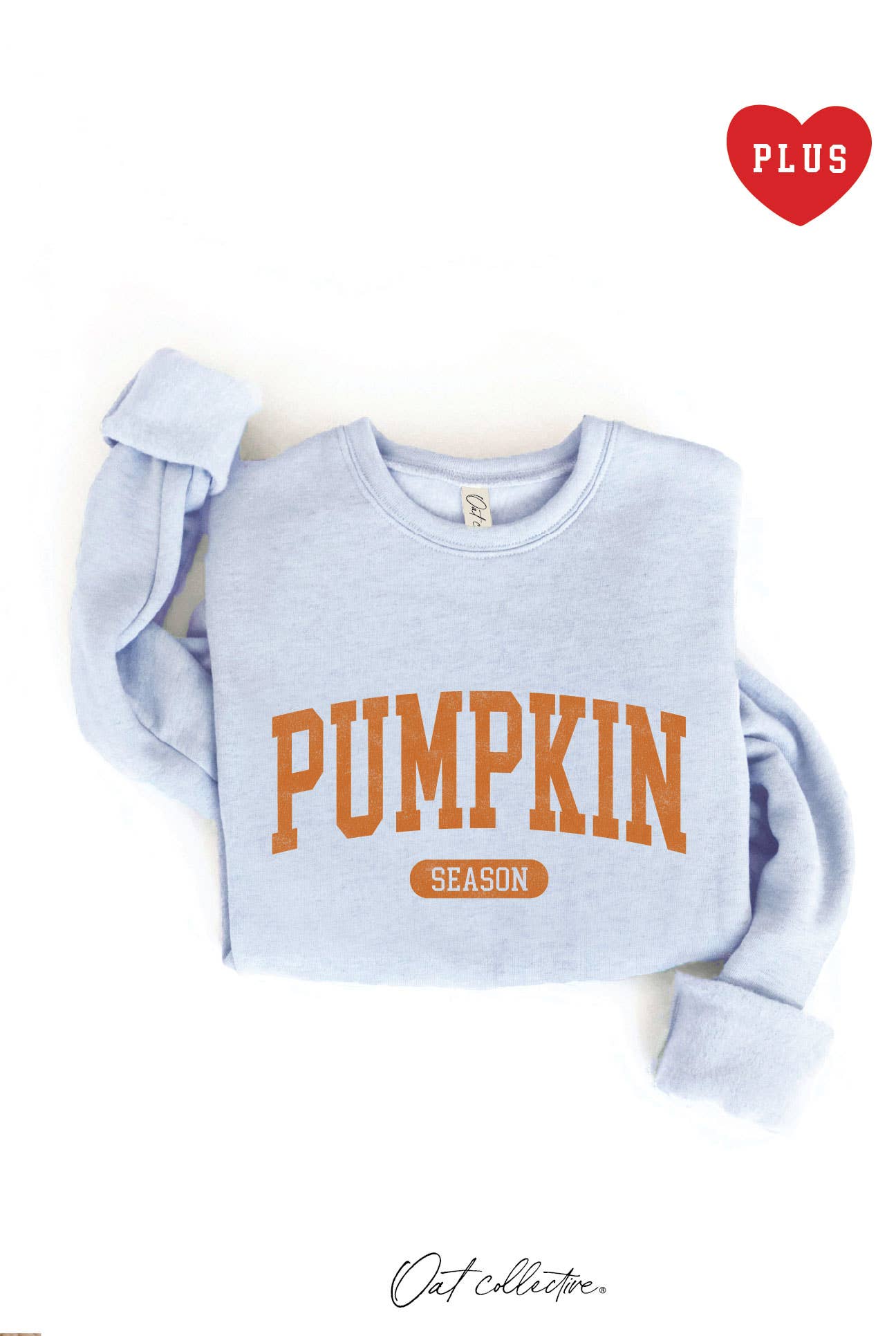 PUMPKIN SEASON  Plus Graphic Sweatshirt
