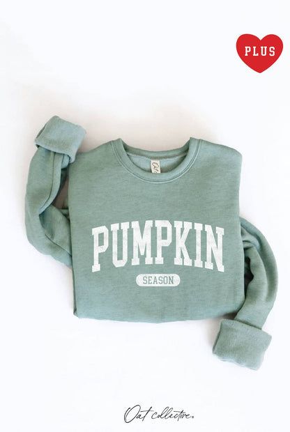 PUMPKIN SEASON  Plus Graphic Sweatshirt
