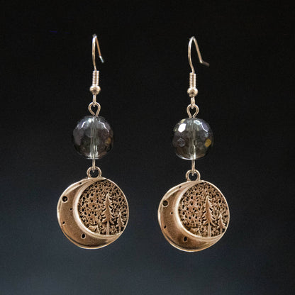 Moonlit Camping Earrings