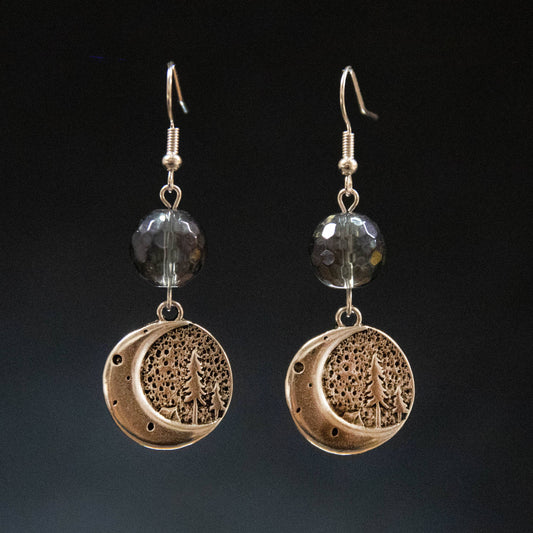 Moonlit Camping Earrings