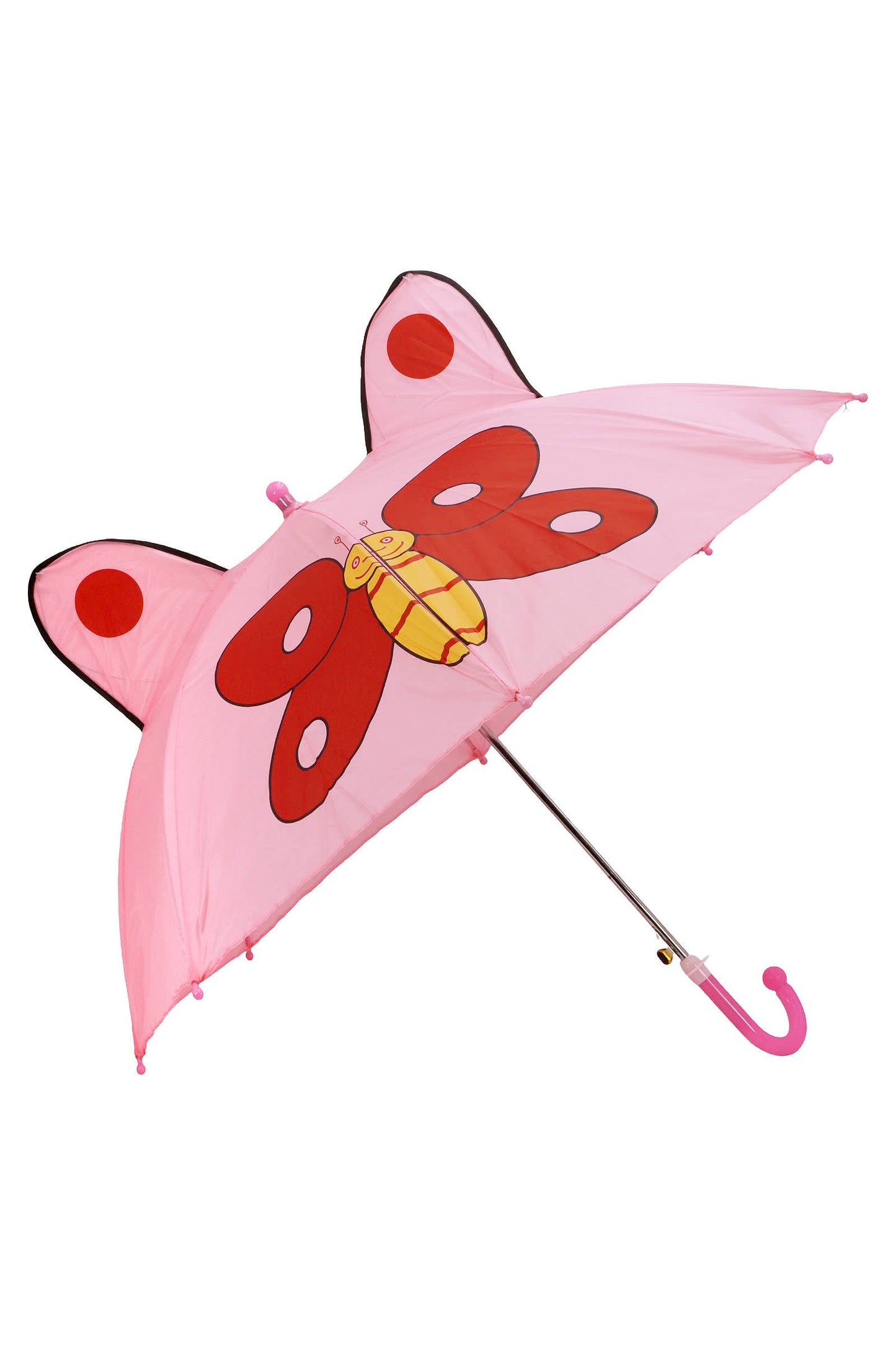 Kids Pointy Ear Animal Auto Open-fold Umbrella