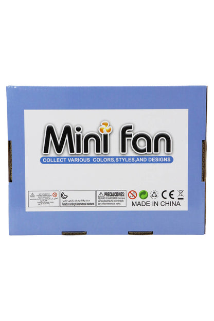Square Bear Handheld Electric Fan with Display Box