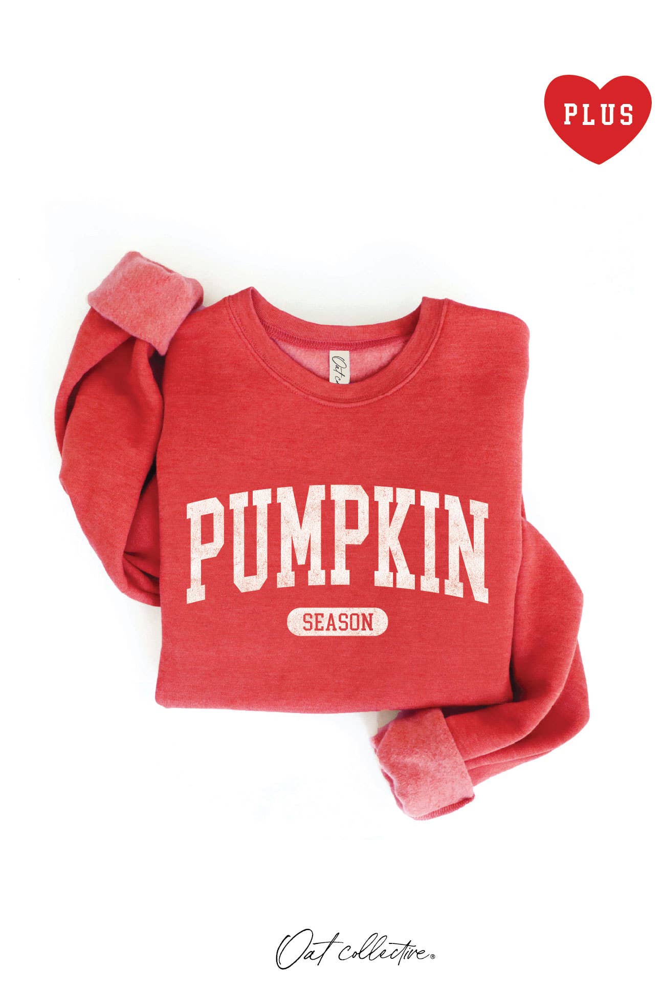 PUMPKIN SEASON  Plus Graphic Sweatshirt