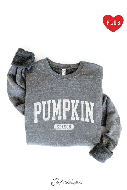 PUMPKIN SEASON  Plus Graphic Sweatshirt