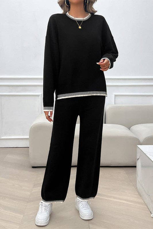 Knit 2 piece Travel set