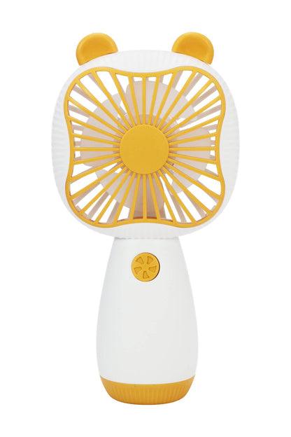 Square Bear Handheld Electric Fan with Display Box