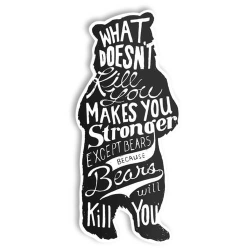 Bear Sticker
