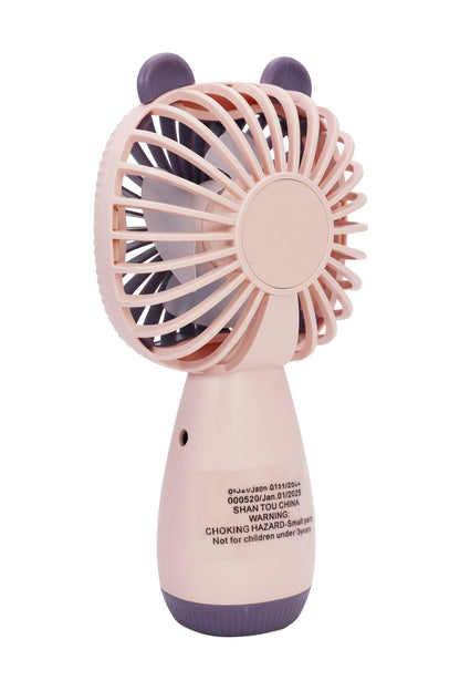 Square Bear Handheld Electric Fan with Display Box