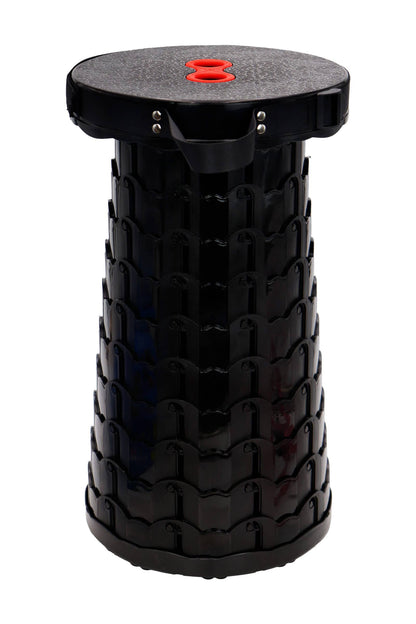 Portable Retractable Telescoping Stool - Rainbow & Black Mix