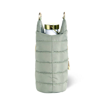 WanderFull® HydroBag® – Original Puffer Water Bottle Bag - Sage Green