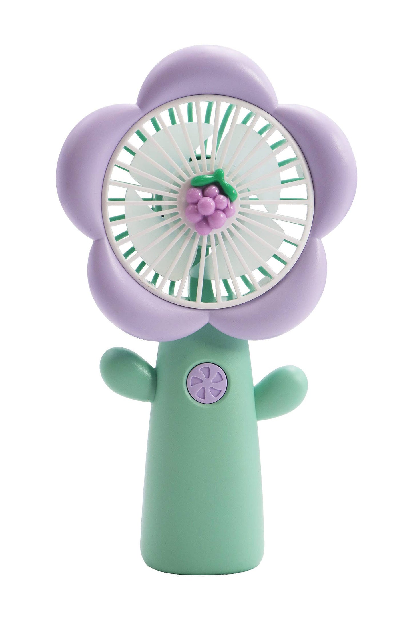 Flower Petal Fruit Pastel Handheld Electric Fan
