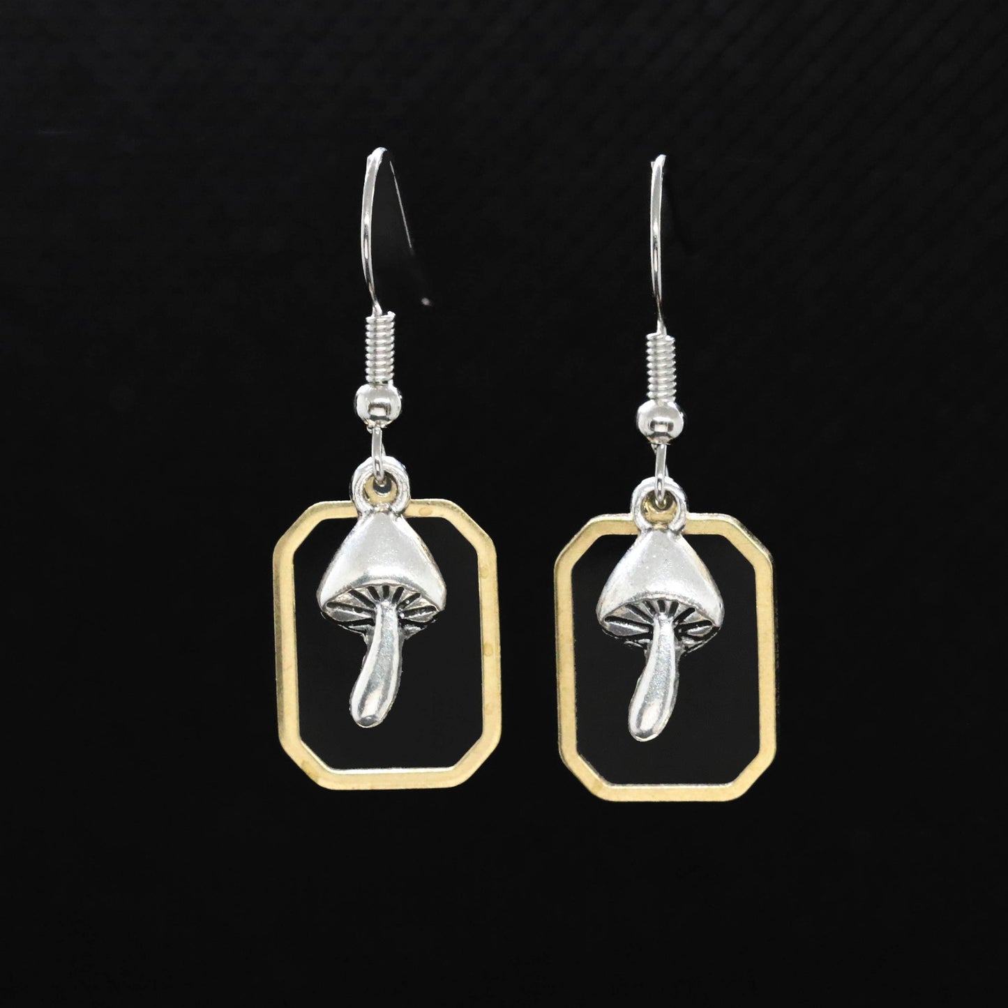 Mini Mushroom Earrings