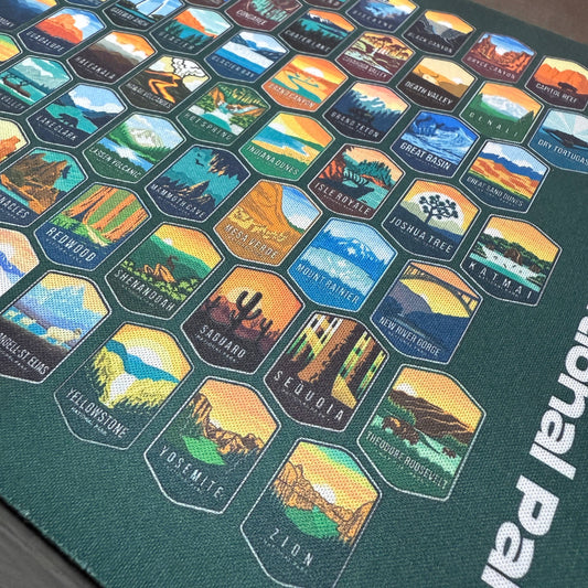 National Parks Neoprene Mouse Pad