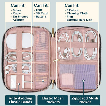 Electronic Tech Organizer Bag