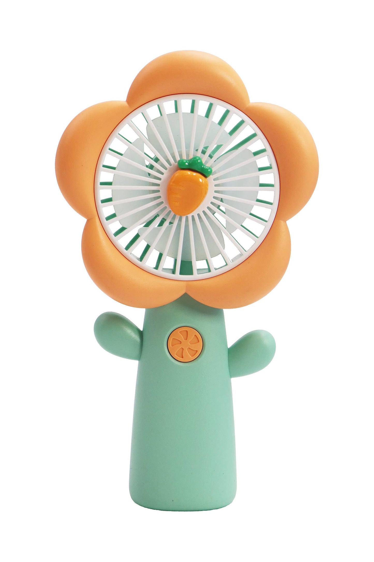 Flower Petal Fruit Pastel Handheld Electric Fan