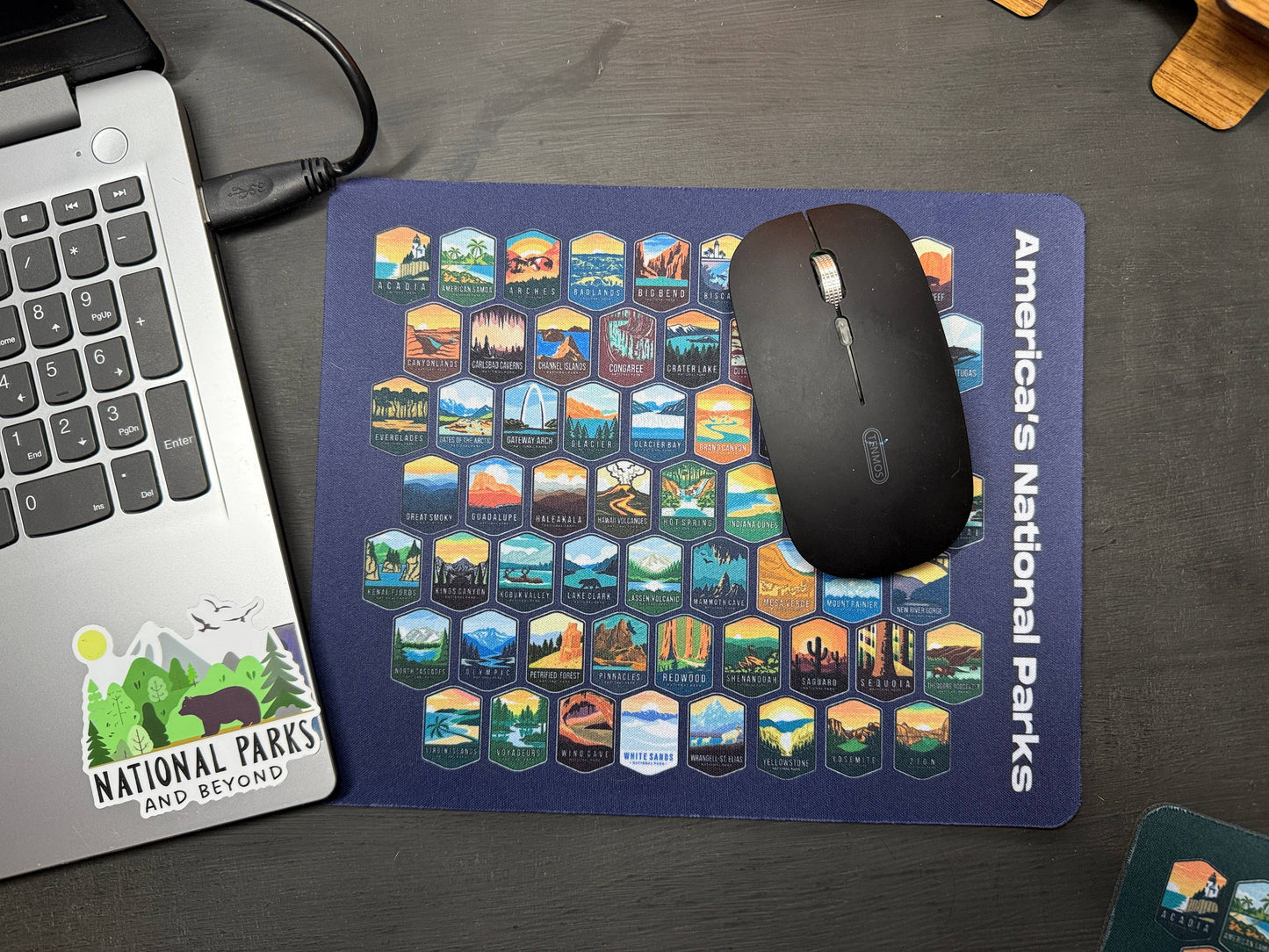 National Parks Neoprene Mouse Pad
