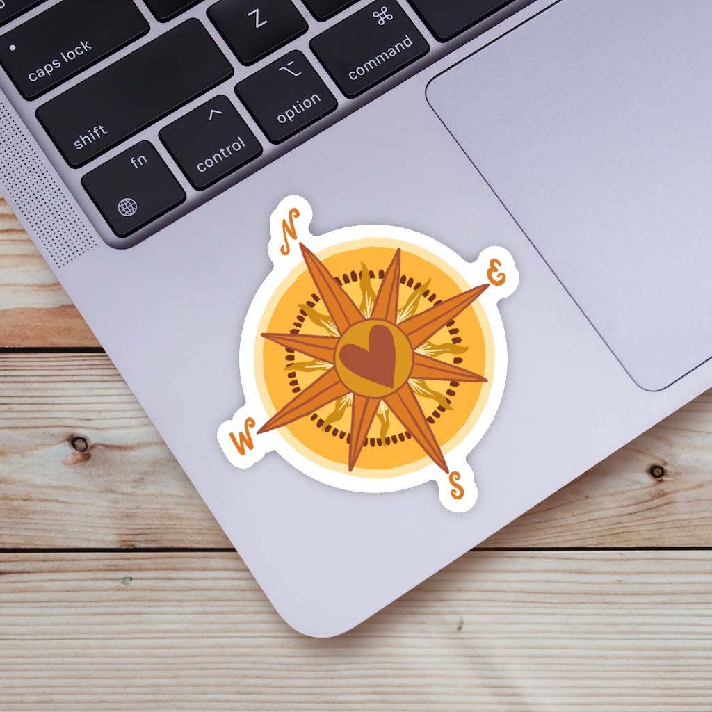 Compass Nature Sticker