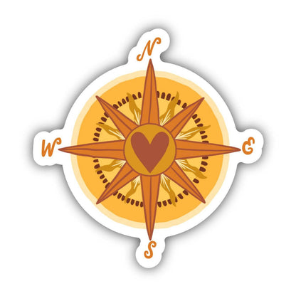 Compass Nature Sticker