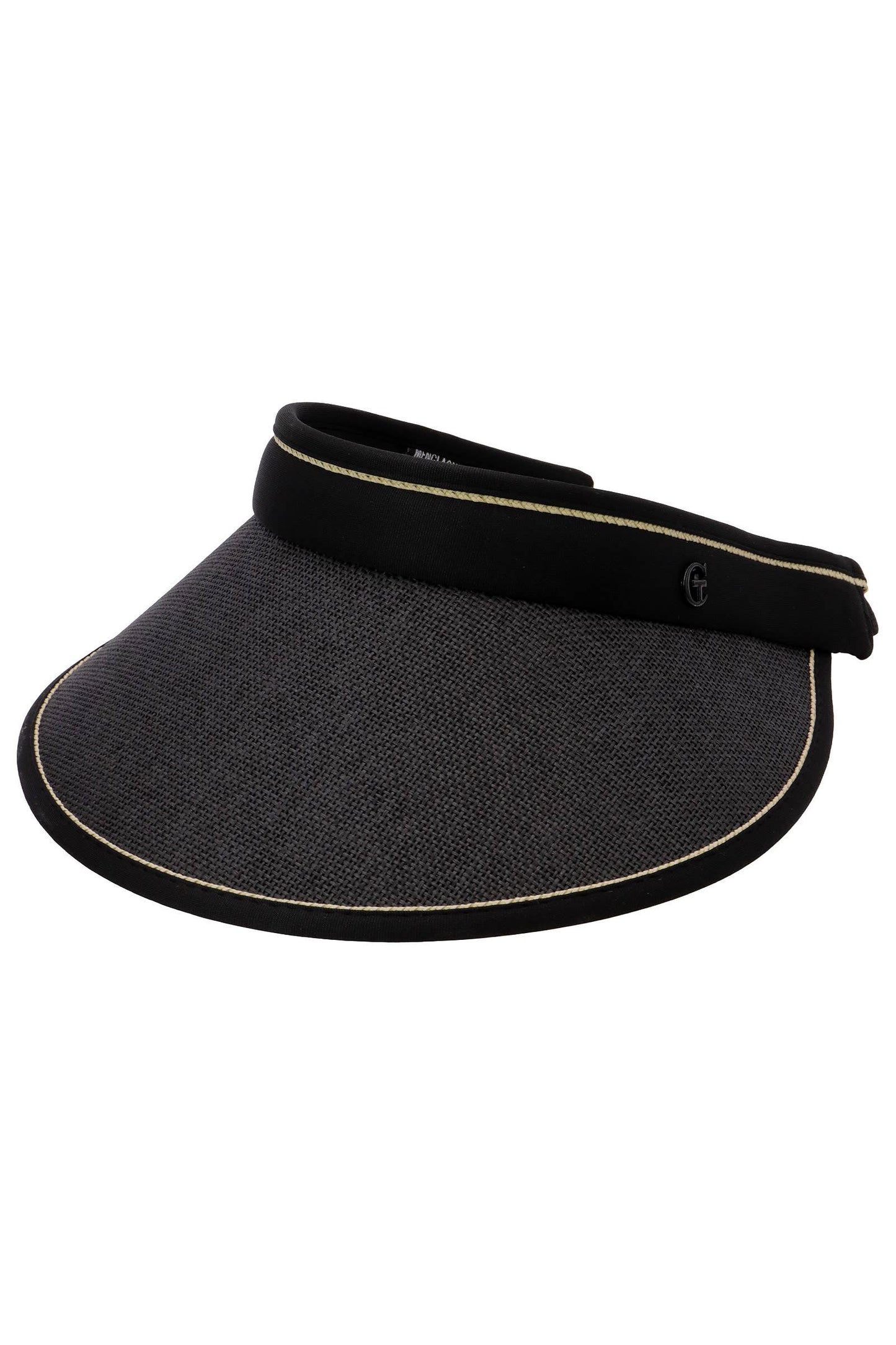 Pack And Go Paper Straw Roll-up Sun Visor