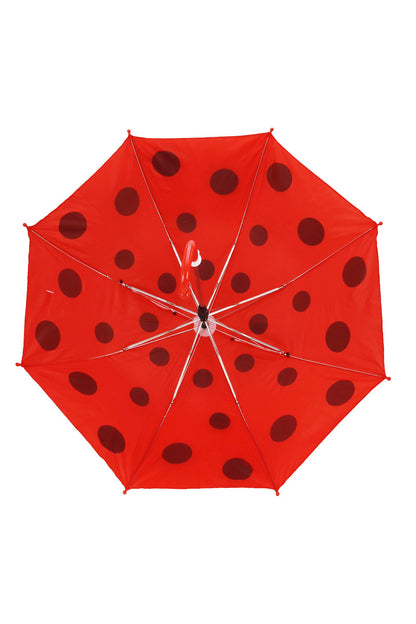Kids Pointy Ear Animal Auto Open-fold Umbrella