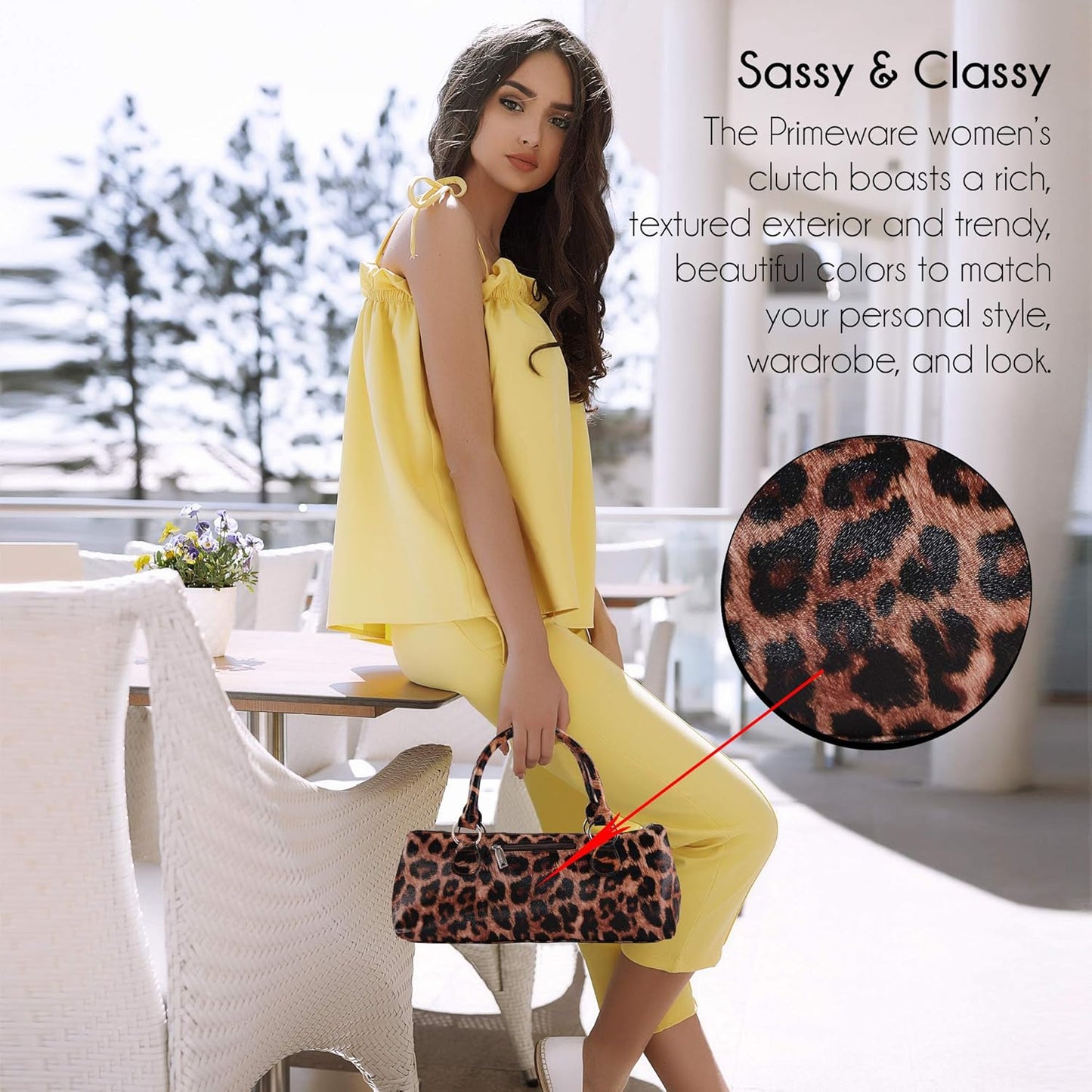 Primeware Wine Clutch Bag (Thermal Insulated) Trendy Women's Carry Tote