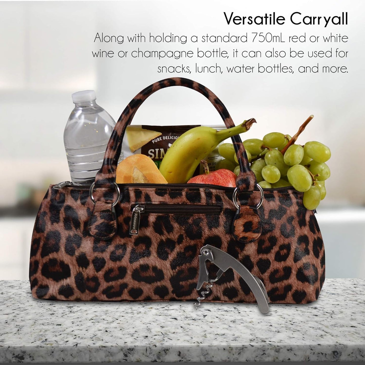 Primeware Wine Clutch Bag (Thermal Insulated) Trendy Women's Carry Tote