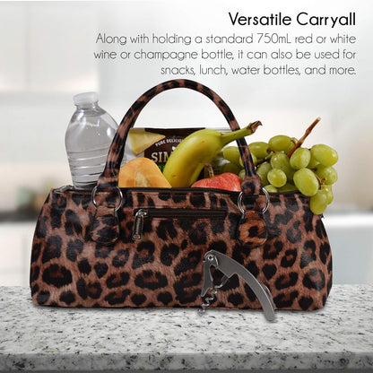 Primeware Wine Clutch Bag (Thermal Insulated) Trendy Women's Carry Tote