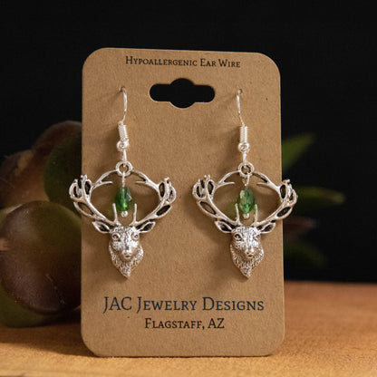 Stag Earrings