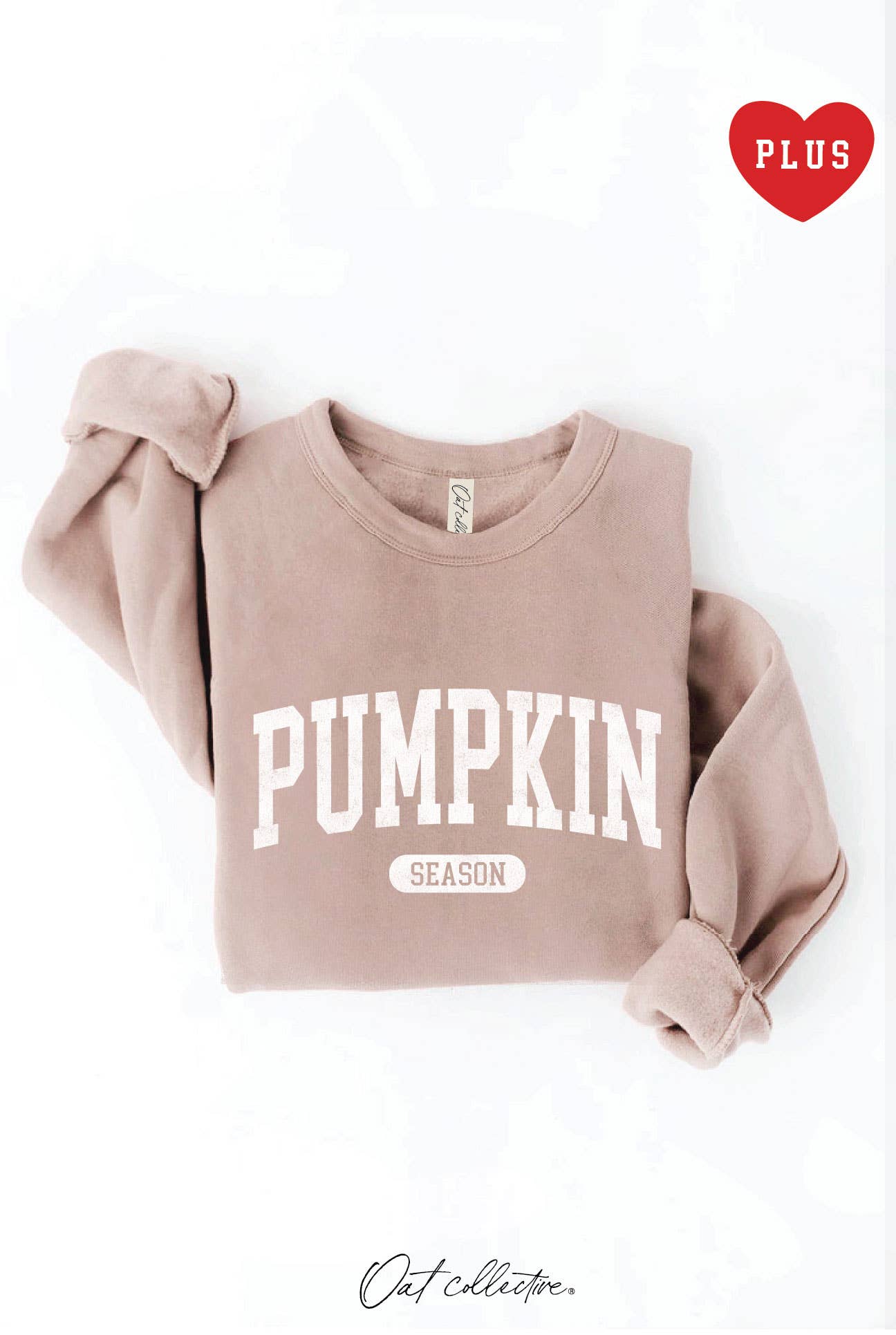 PUMPKIN SEASON  Plus Graphic Sweatshirt