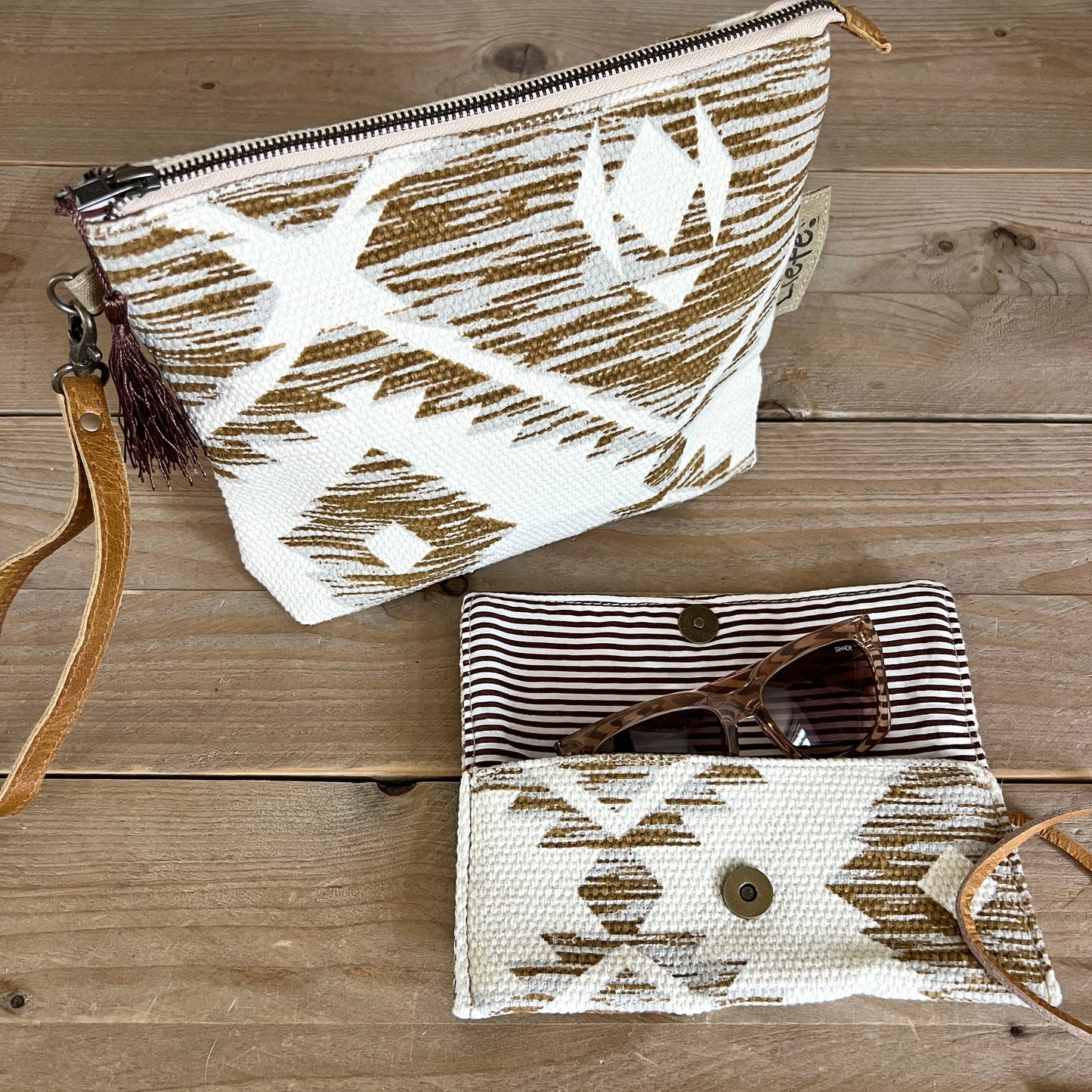Liefe NL - Aztek Maxi Clutch NEW aztec tribal pouch
