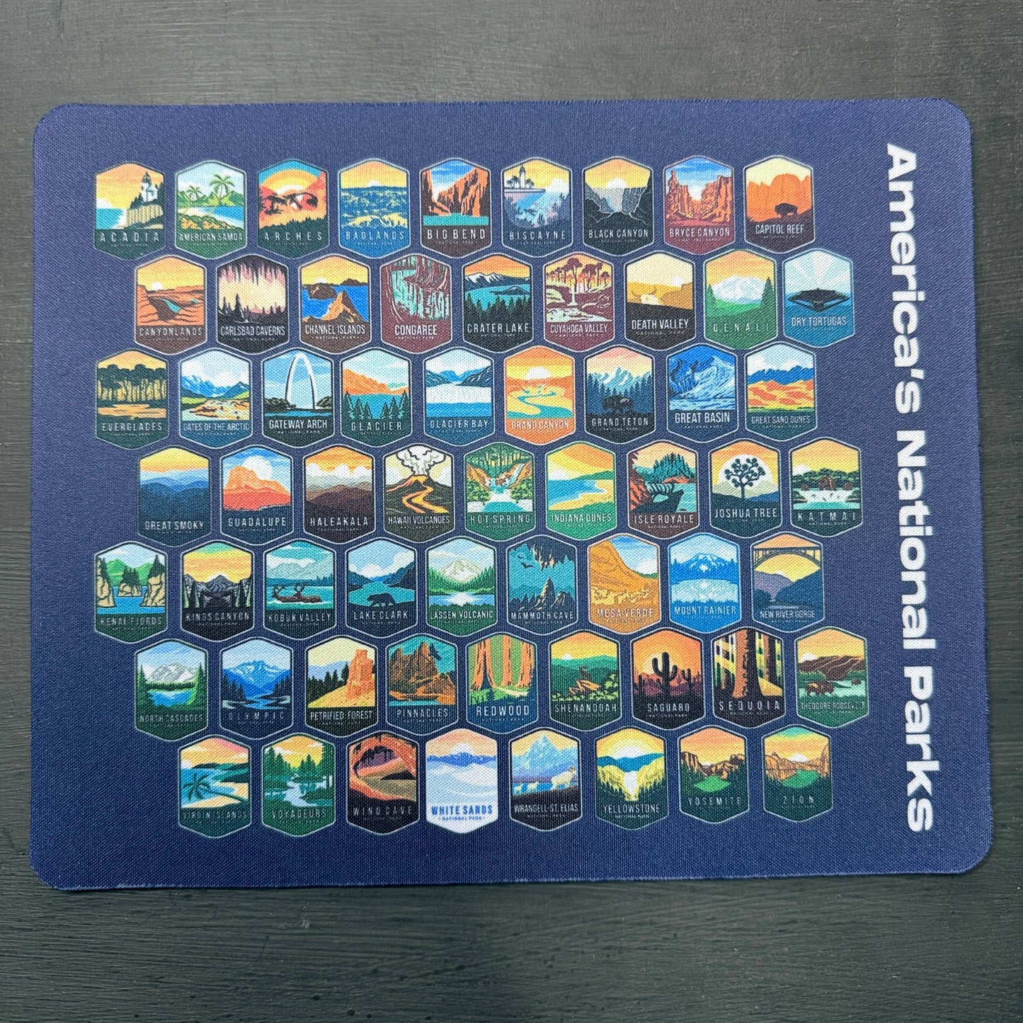 National Parks Neoprene Mouse Pad