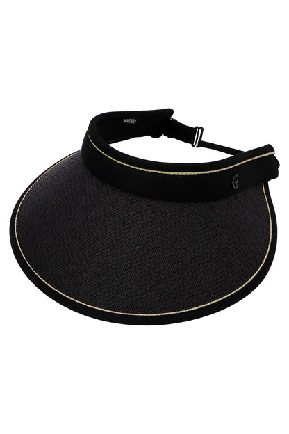 Pack And Go Paper Straw Roll-up Sun Visor