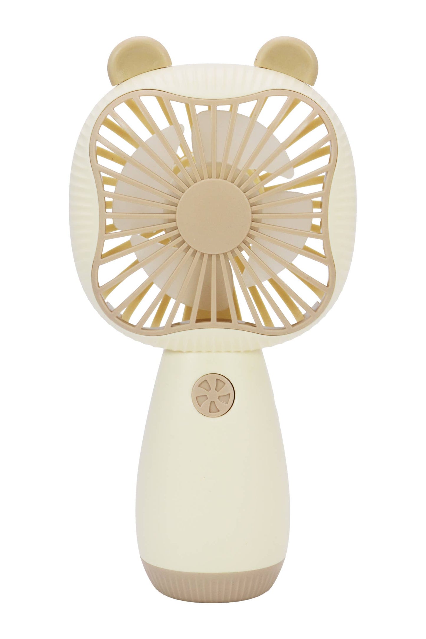 Square Bear Handheld Electric Fan with Display Box