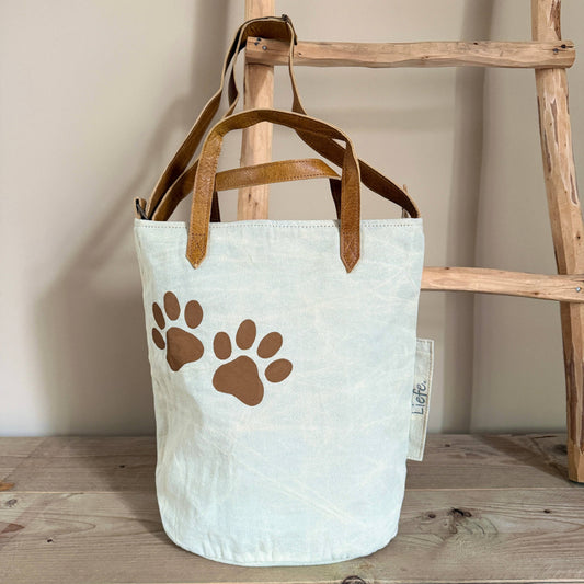 Liefe NL - BucketBag PAW cinnamon (vintage light canvas) NEW